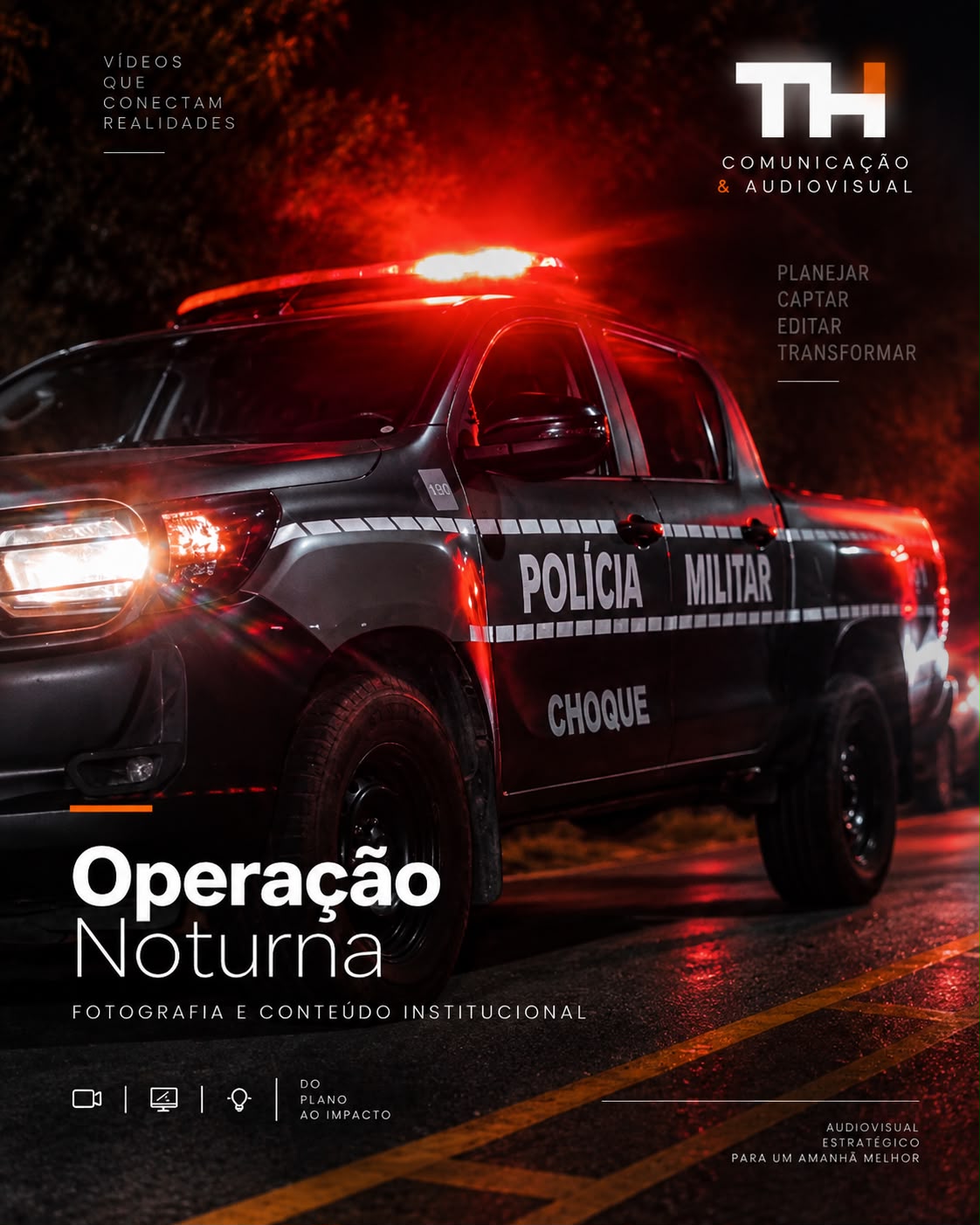 Peça Operação Noturna produzida para a Polícia Militar da Paraíba